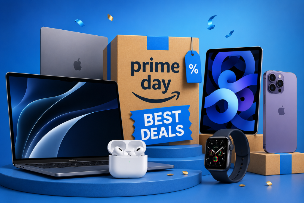 Best Amazon Prime Day Apple Deals 2026: Top Discounts on AirPods, MacBooks, iPads, Apple Watch and More Prime day deals